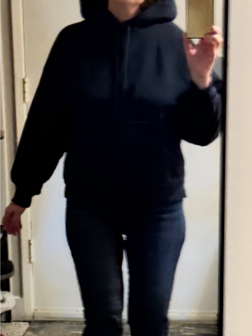 Levi's Navy Blue Pullover Hoodie 100% cotton